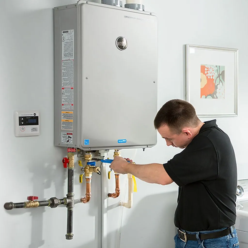 tankless water heater repair in Almena, KS